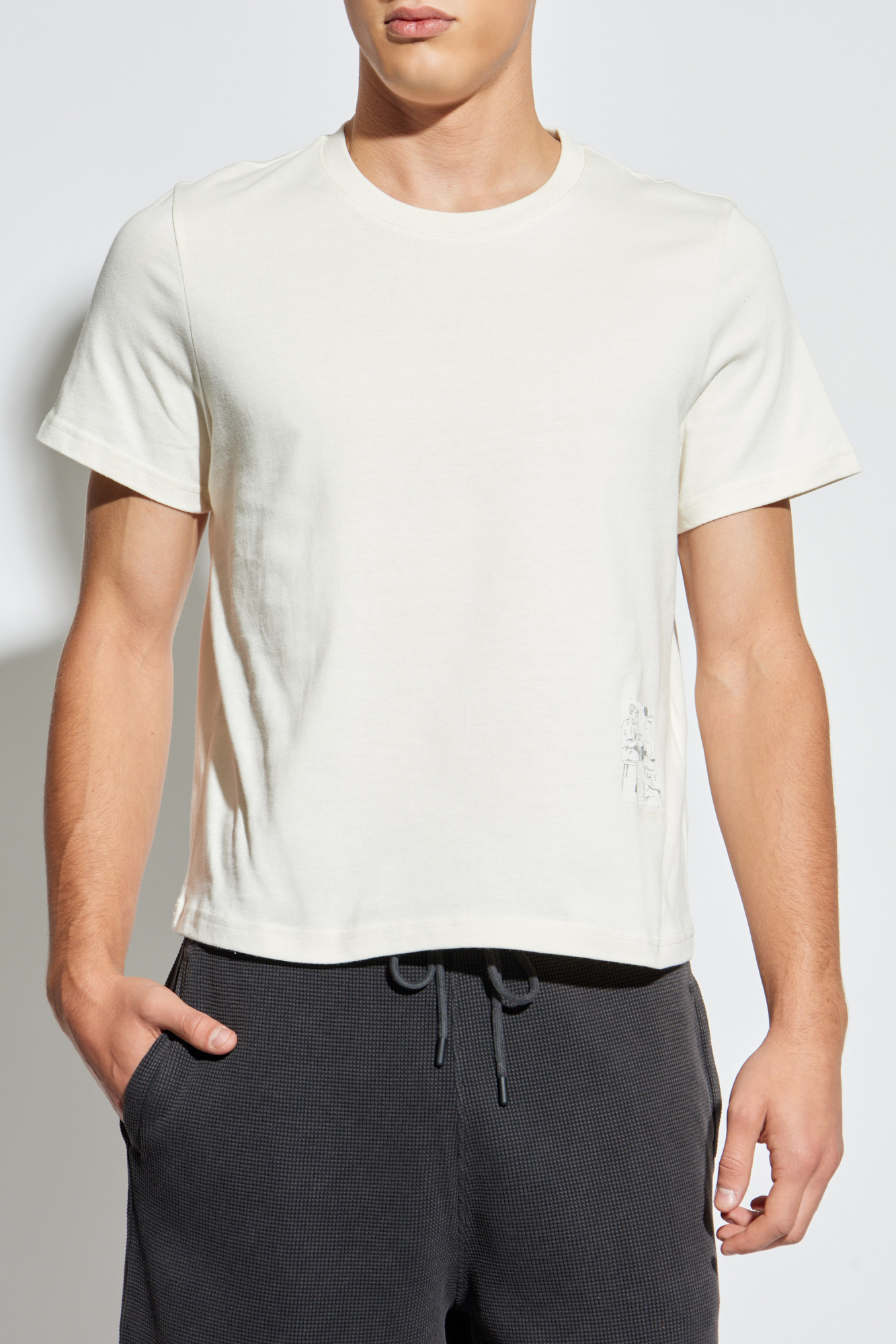 JW ANDERSON ロコフリントクルネックTシャツ JT0044PG0482 619 JW Anderson ロゴ Tシャツ | ブラック | FARFETCH JP